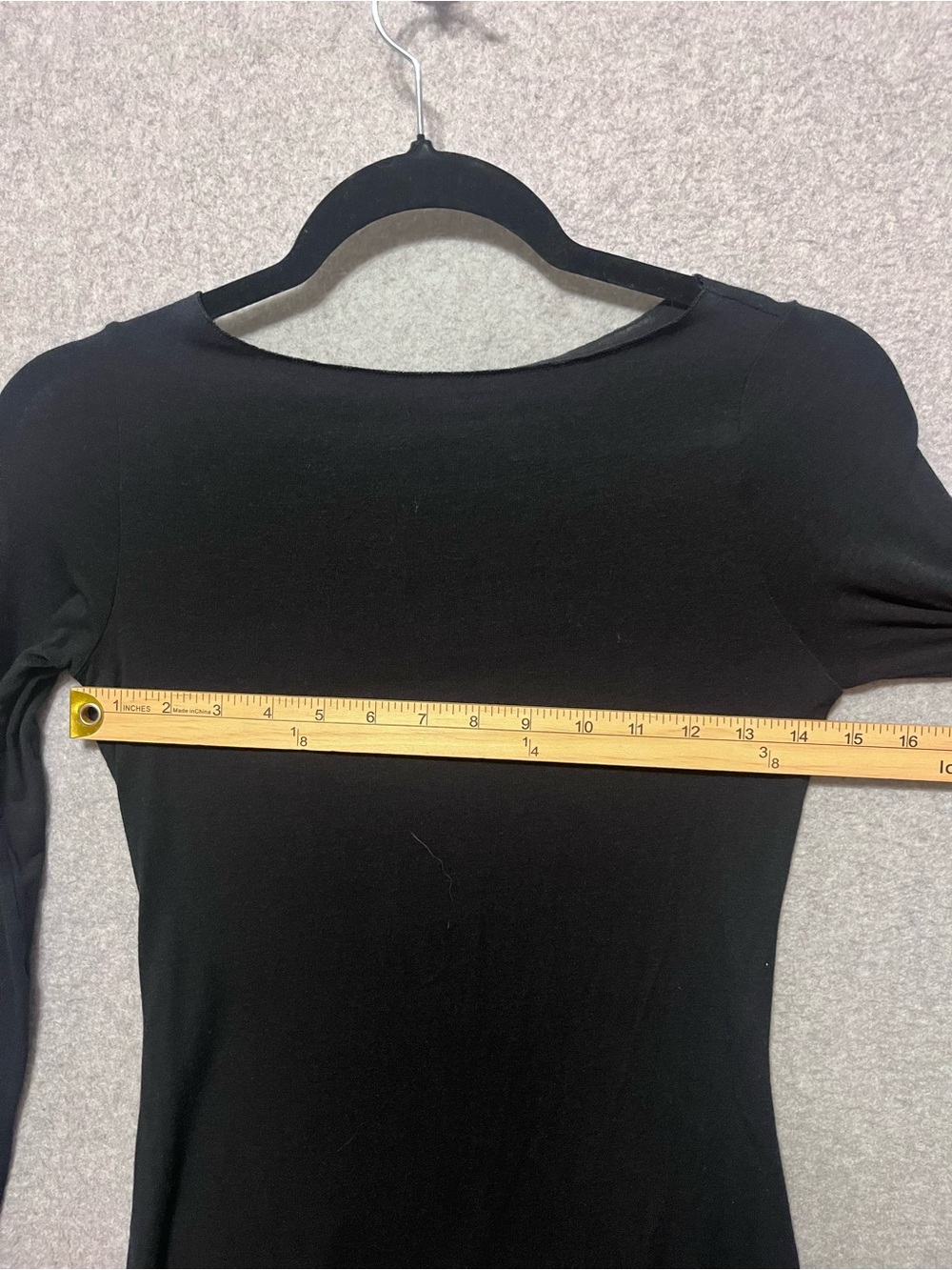 intimissimi Seamless Tee Cashmere Blend Baselayer Black Long Sleeve Stretch S - Picture 6 of 8